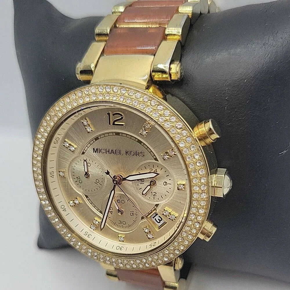Michael Kors Parker Mini MK6139 Women's Stainless Steel Analog Dial Watch AM673